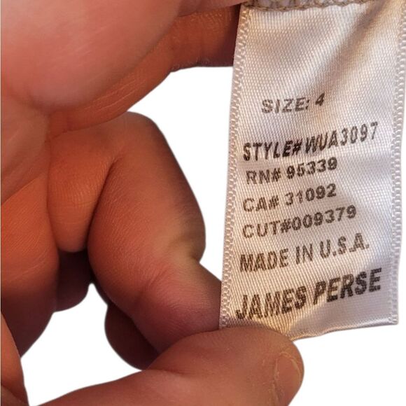 James Perse Women's Light Tan 100% Cotton Tank Top Size 4/US XL - Picture 6 of 6